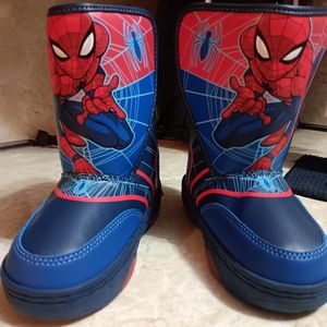 Boys Spider Man Winter Boots